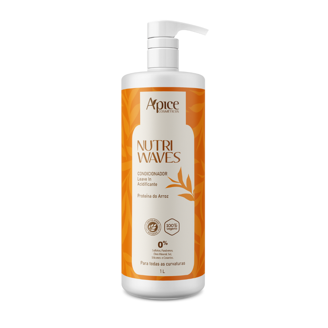 Condicionador Acidificante e Leave In Nutri Waves 1000ML