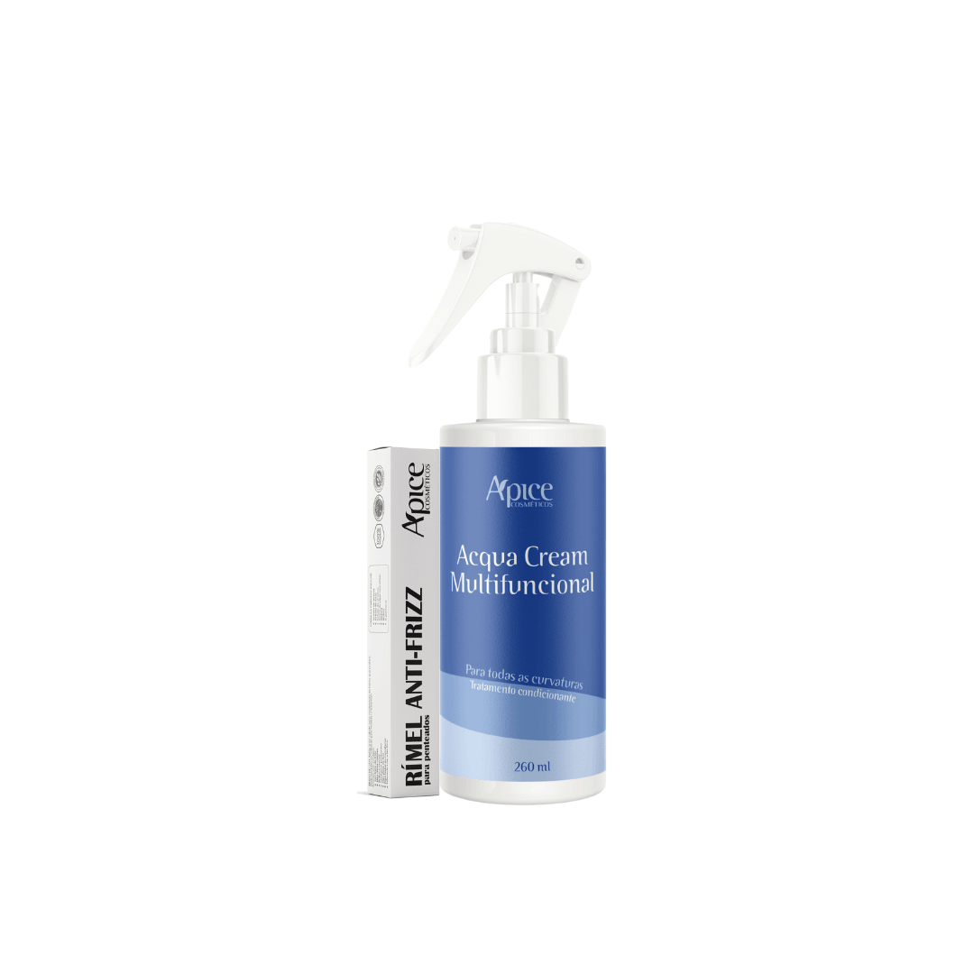 Kit Rímel Anti-frizz e Acqua Cream (2 itens) – Apice Cosmeticos
