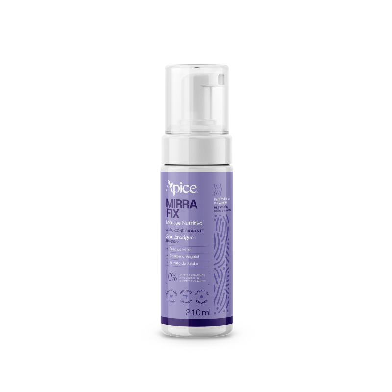 Mousse Mirrafix 210 ml – Apice Cosmeticos