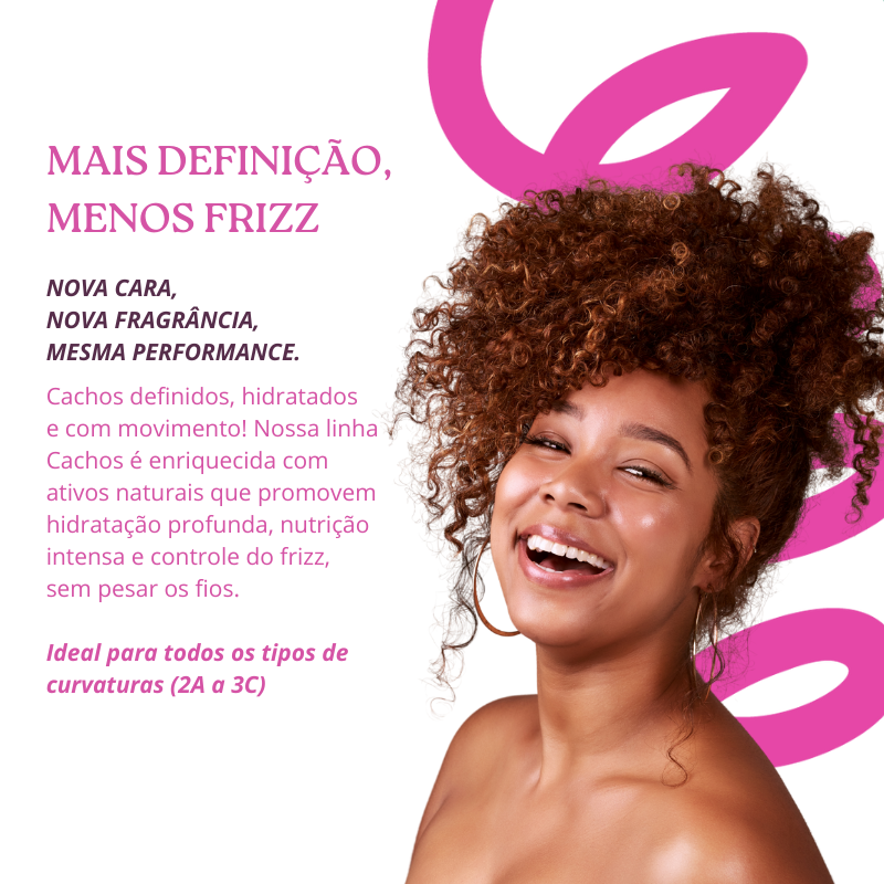 Kitão Cachos Essence - Shampoo, Condicionador e Mascara (3 itens)