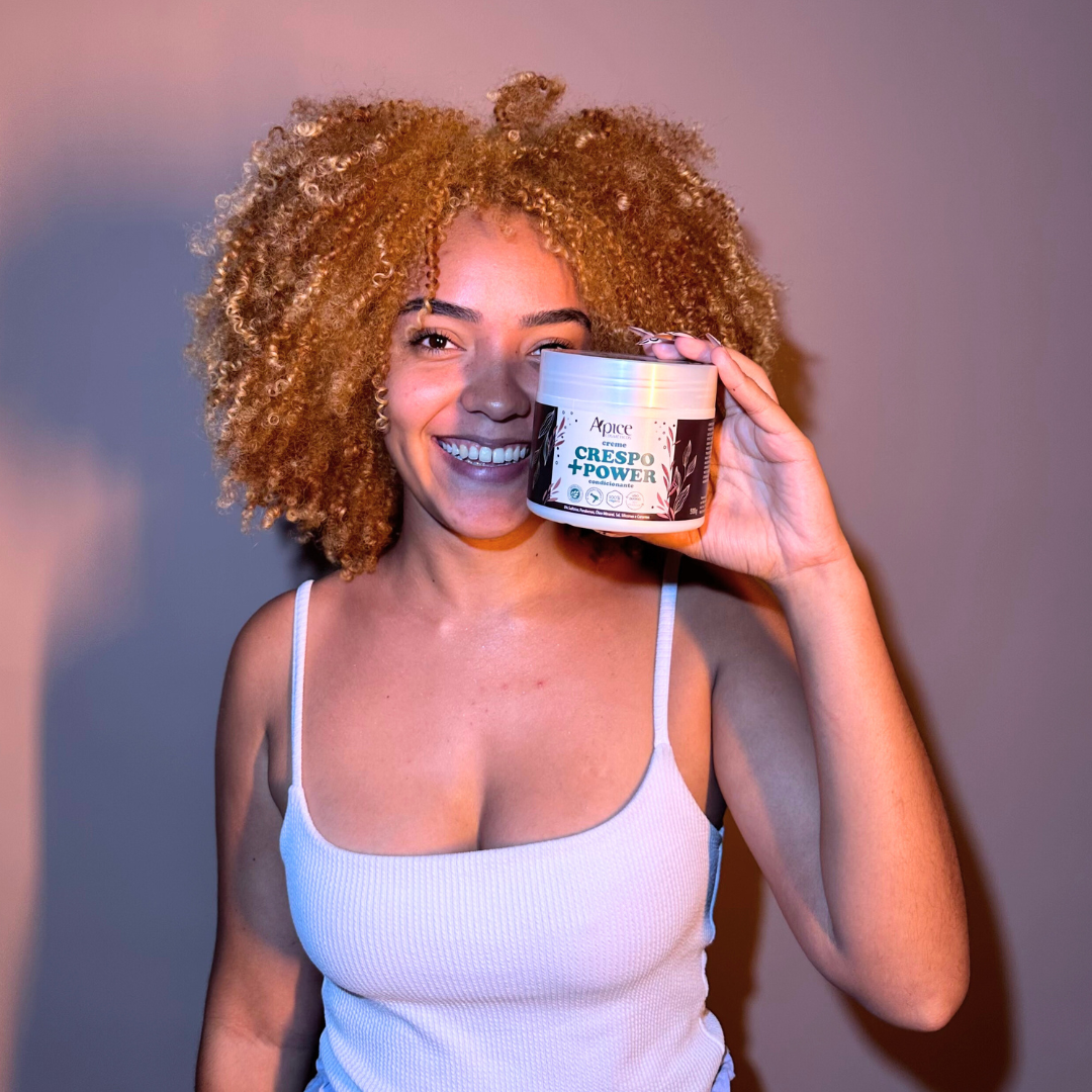 Creme de Pentear Crespo +Power 500g - No Poo / Low Poo - Ação Condicionante