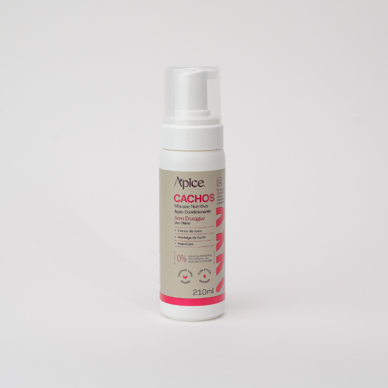 Mousse Nutritivo Cachos Essence 210 ml - Low Poo
