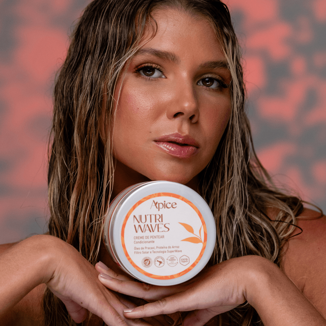 Kit Nutri Waves - Shampoo, Condicionador, Gelatina e Creme de Pentear (4 itens)