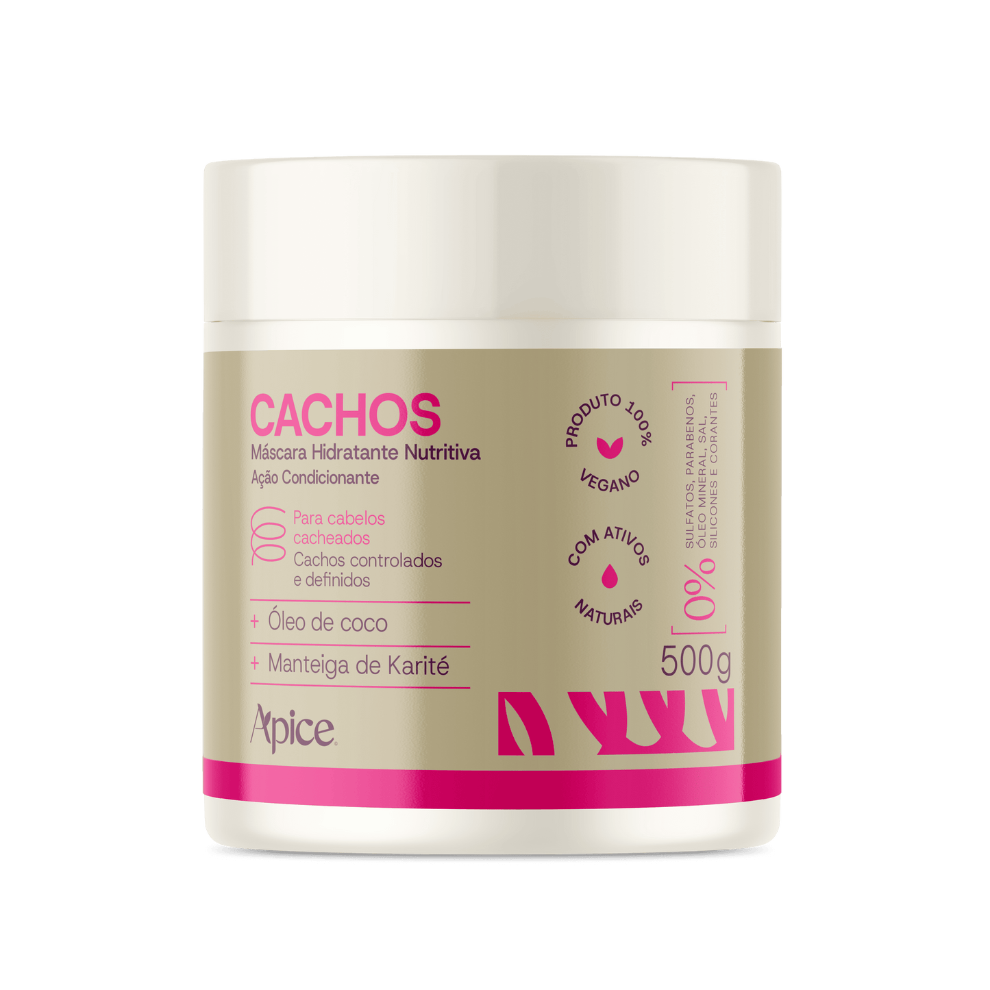 Máscara Cachos Essence Hidratante Nutritiva 500g