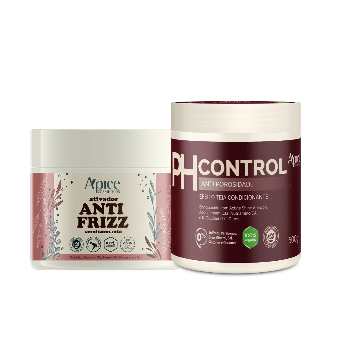 アイケア @abc Kit Ativador Anti frizz e Ph Control (2 itens) – Apice Cosmeticos