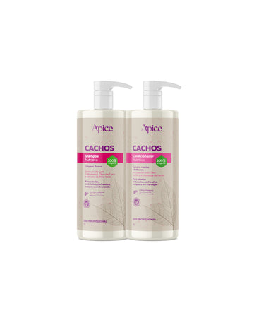 Kitão Cachos 1000 ml - Shampoo e Condicionador (2 ITENS)