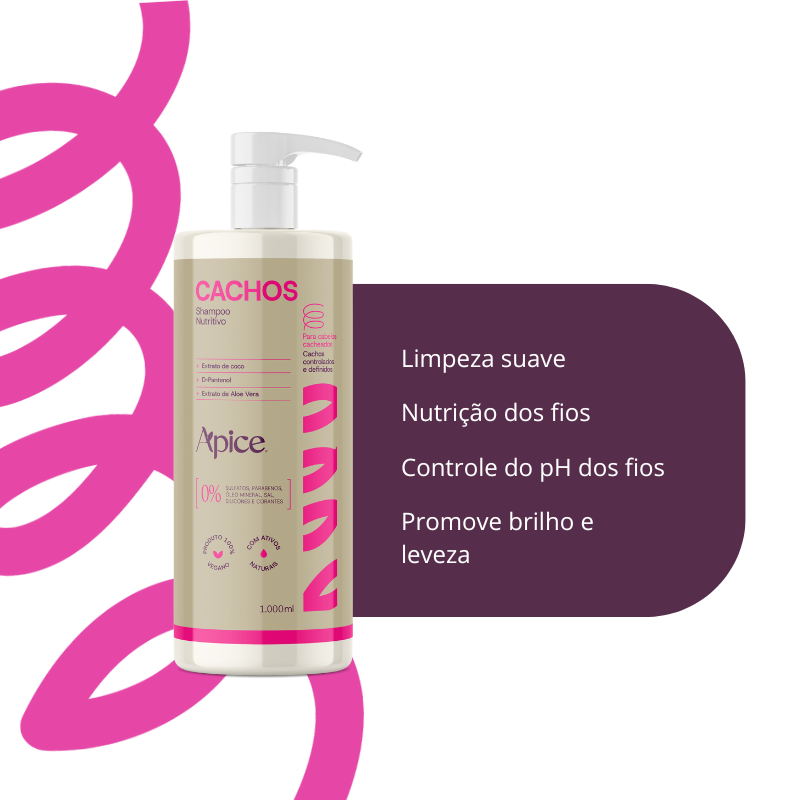 Kitão Cachos Essence - Shampoo, Condicionador e Mascara (3 itens)