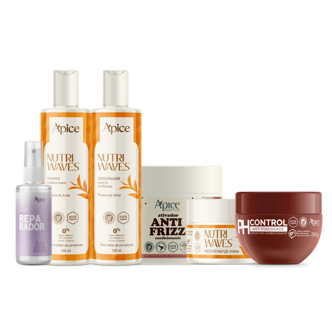 Kit Apice Box Nutri Waves(6 itens) – Apice Cosmeticos