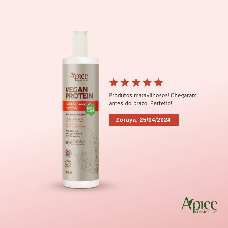 Condicionador Nutritivo Vegan Protein 300ml