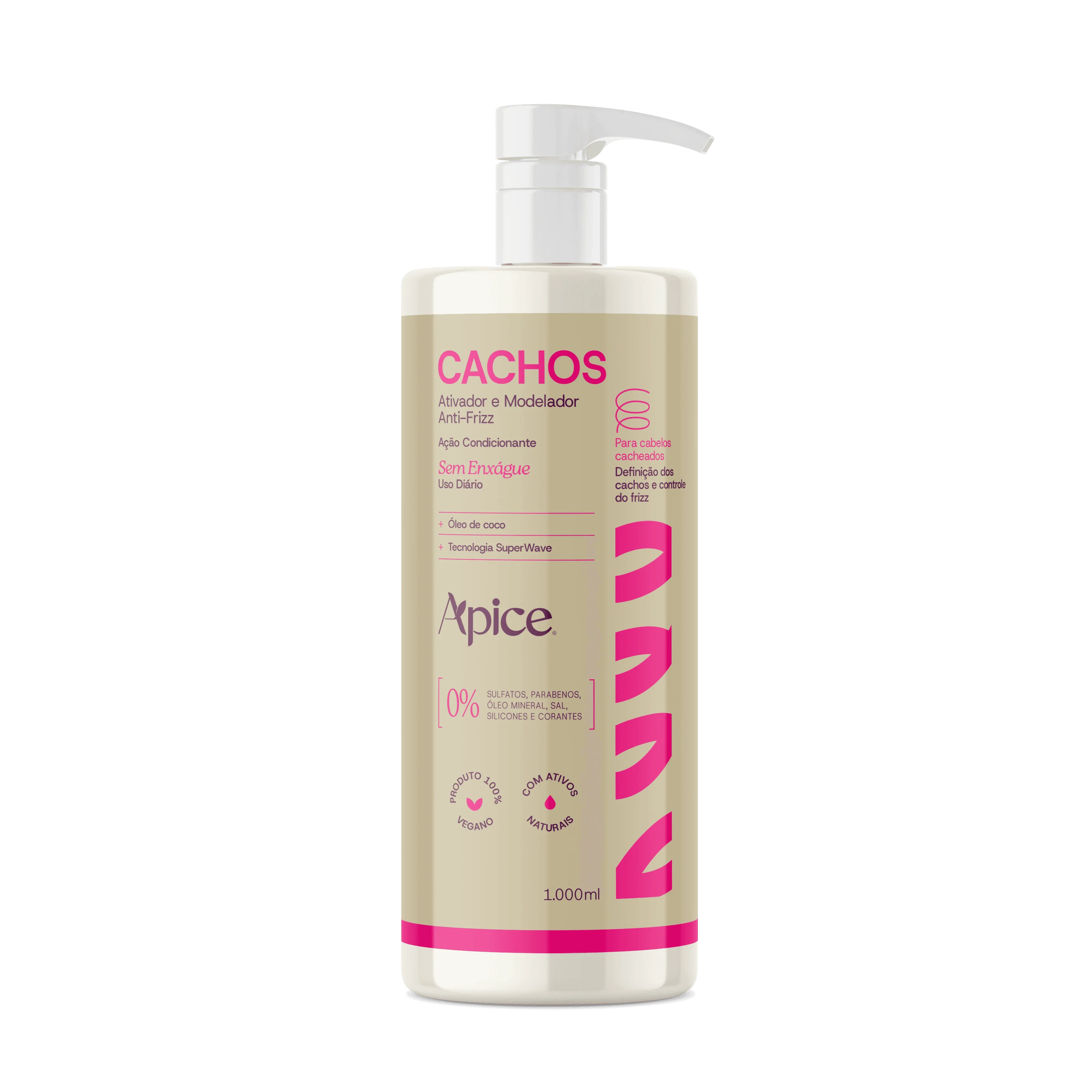 乳液・ミルク aphrodiana Excellent Essence 30ml Ativador e Modelador Anti-Frizz Cachos Essence 1000 ML – Apice