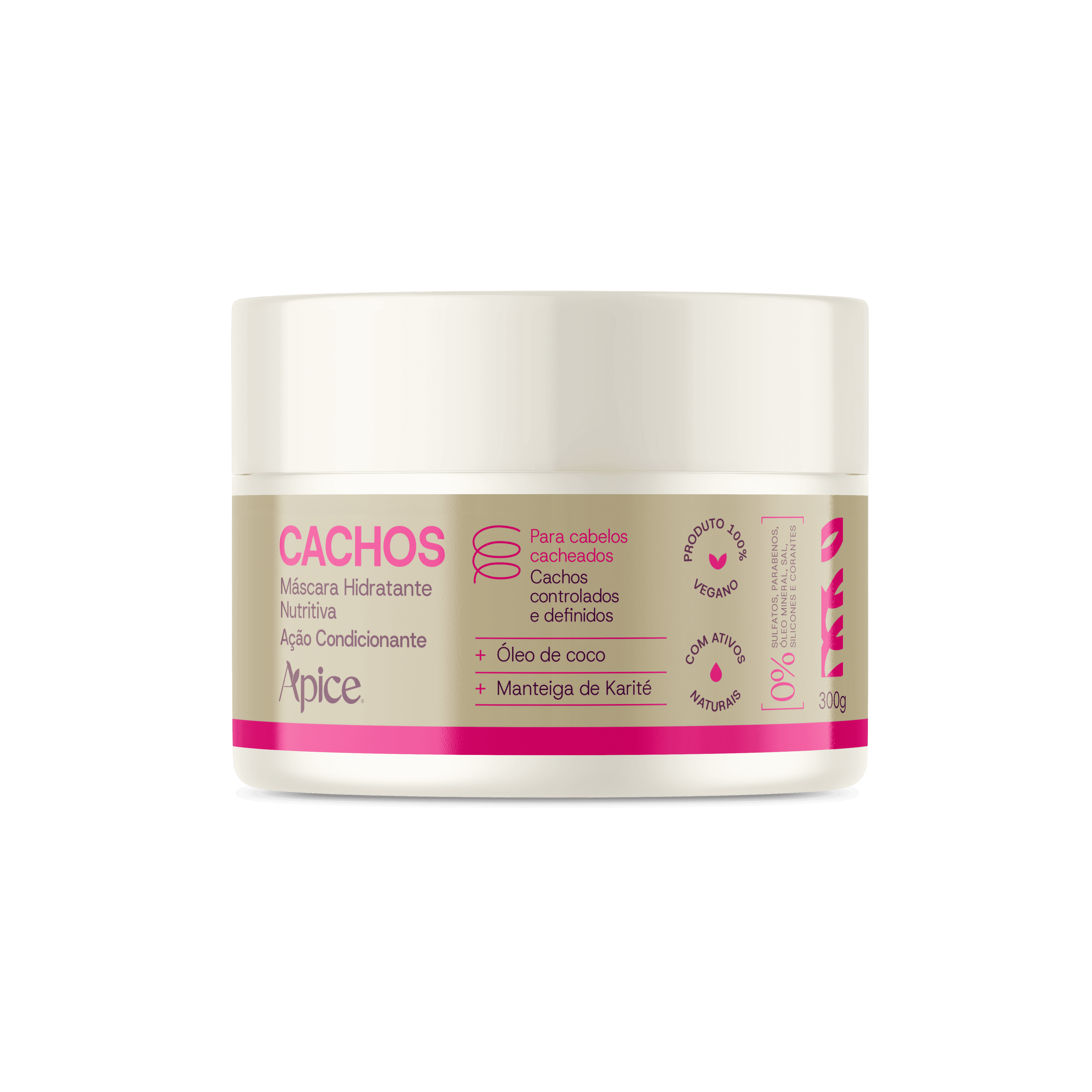 Máscara Cachos Essence Hidratante Nutritiva 300g – Apice Cosmeticos