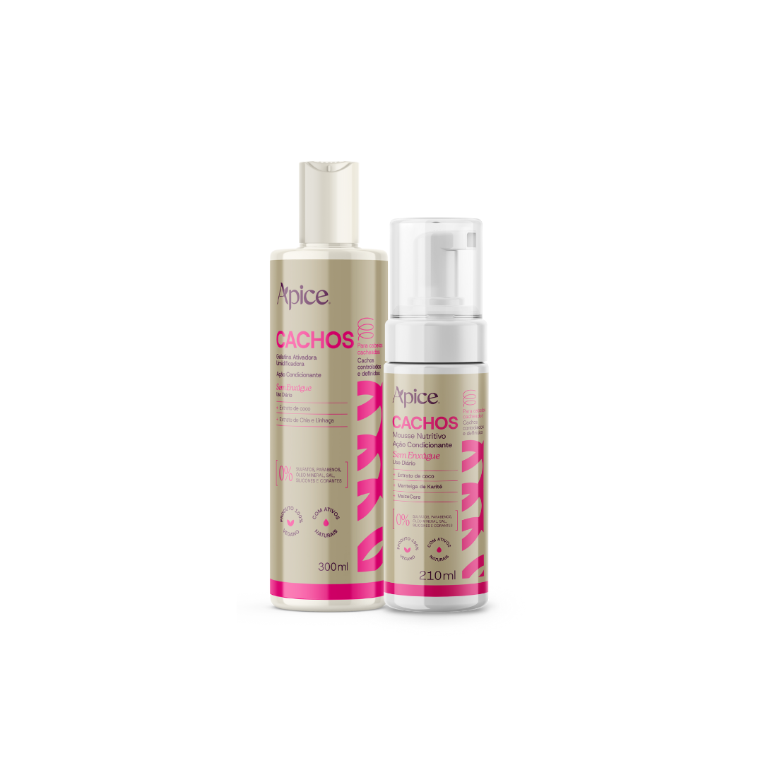 Kit Cachos Essence Finalizadores - Mousse e Gelatina (2 itens