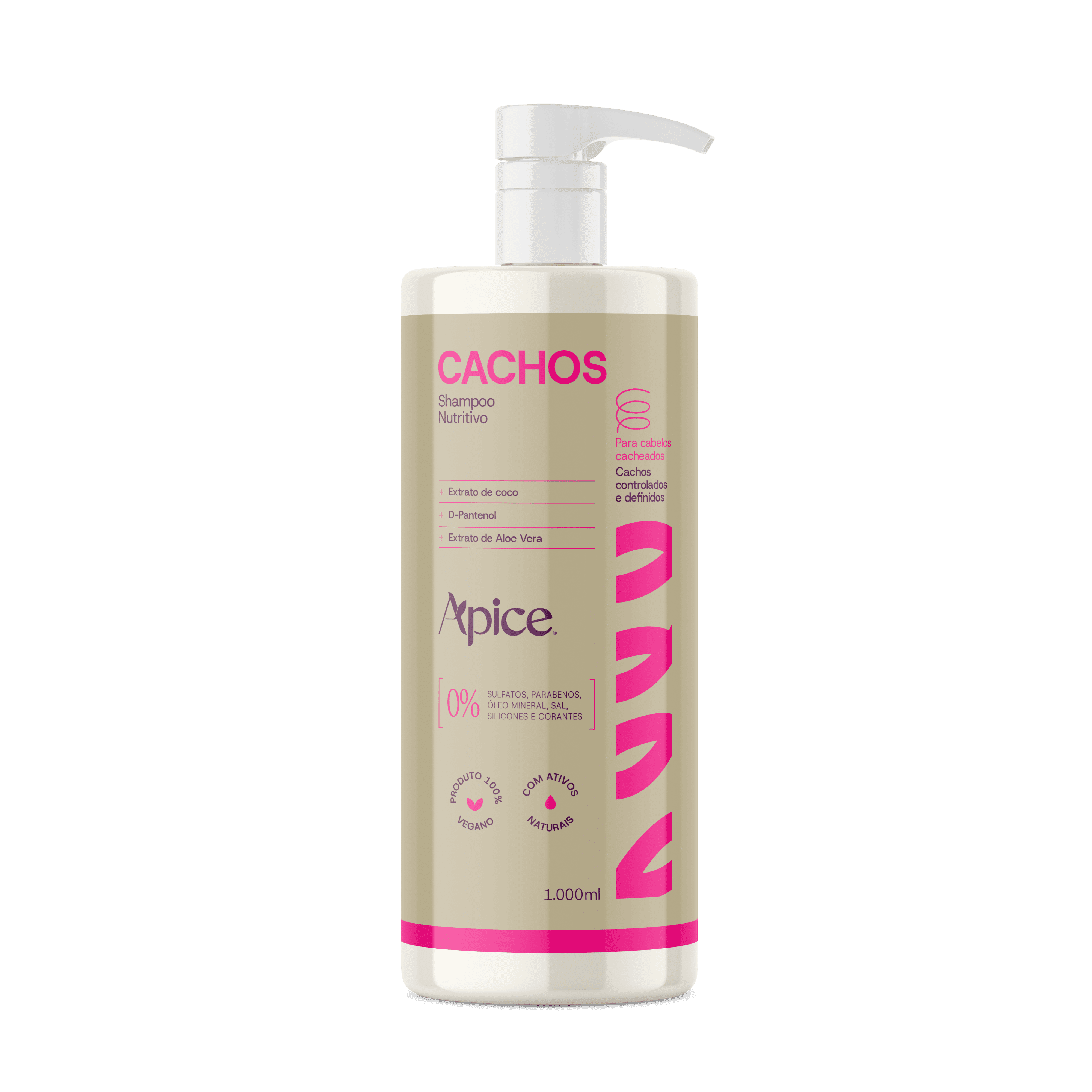 Shampoo Cachos Essence Nutritivo 1000ml – Apice Cosmeticos