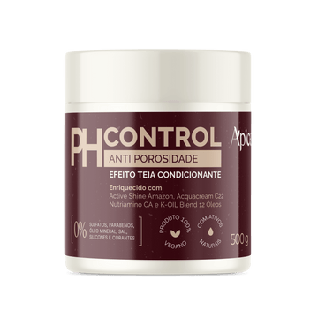 Tratamento Anti Porosidade PH CONTROL 500 gr - Máscara Acidificante Tratamento Condicionante