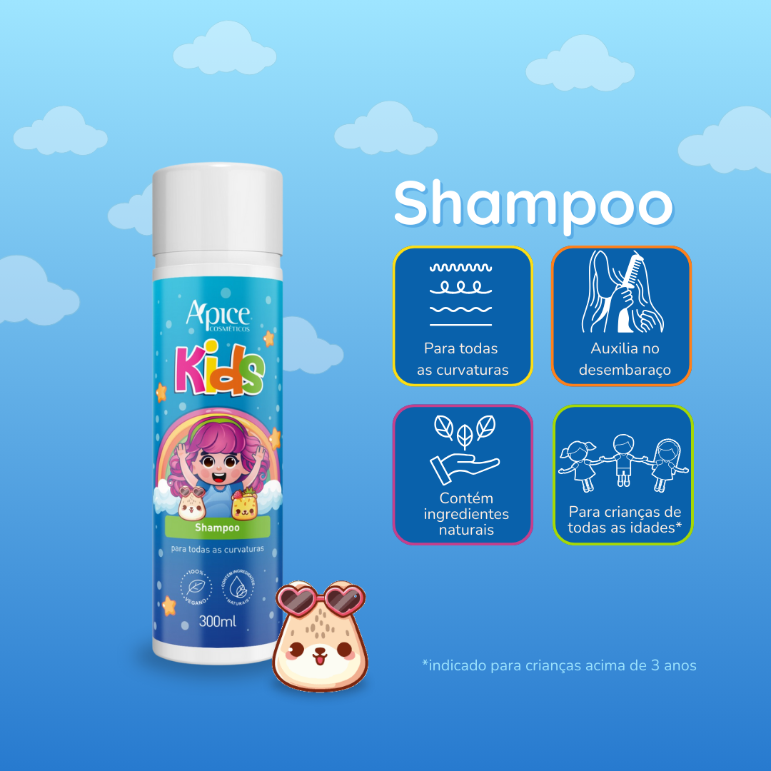 Kit KiDS Higienização - Shampoo e Condicionador (2 itens)