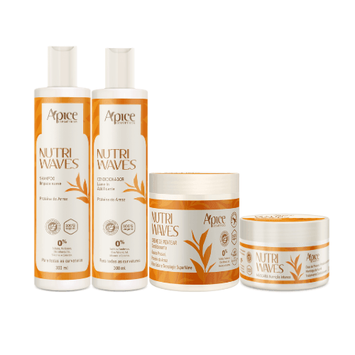 Kit Onduladas Nutri Waves - Shampoo, Condicionador, Máscara e