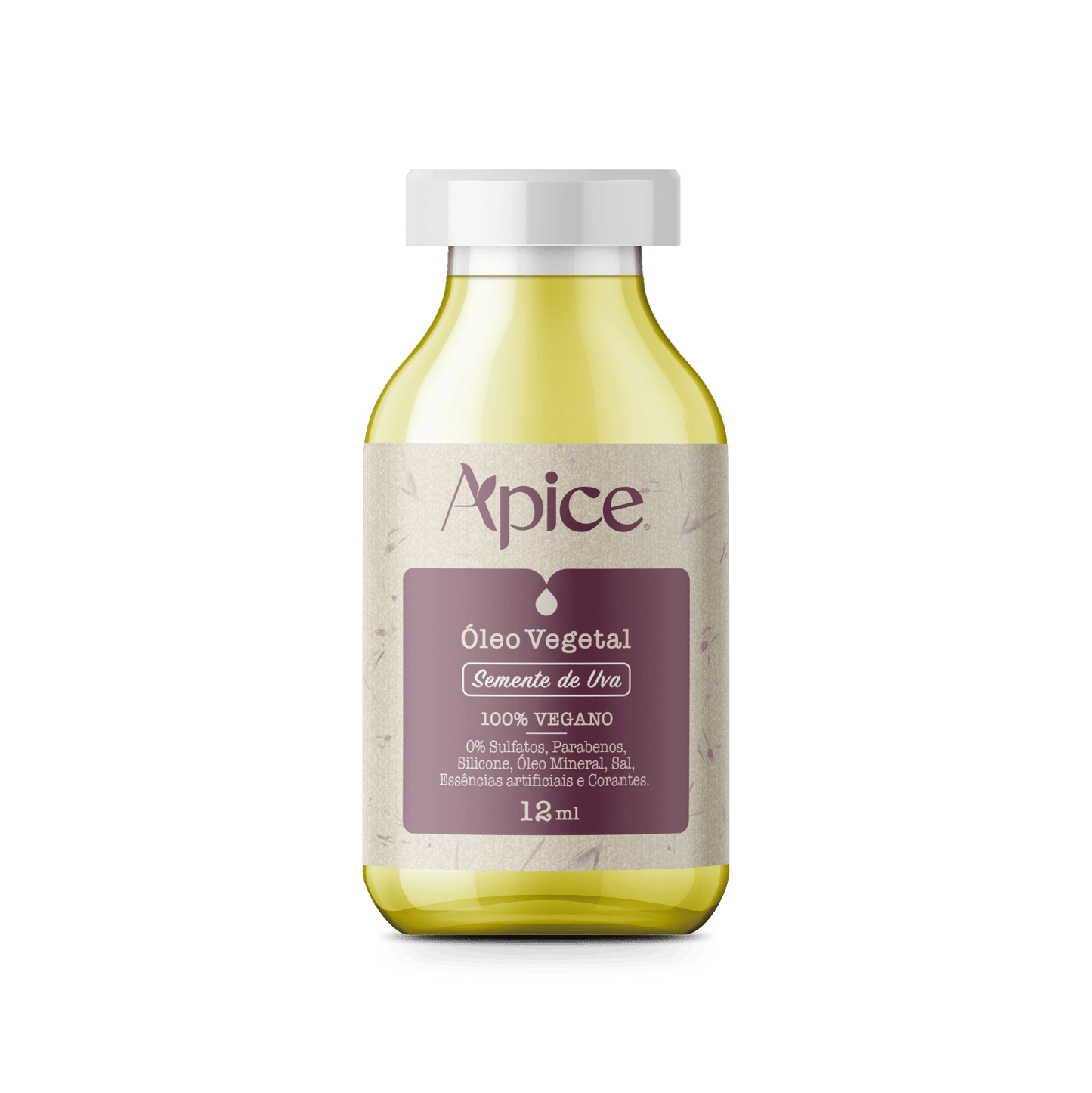 Óleo Vegetal de Semente de Uva 12ml