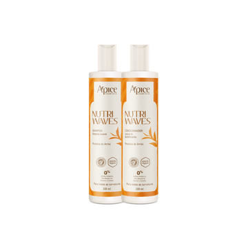 Kit Onduladas Nutri Waves Higienização - Shampoo e Condicionador (2 itens)