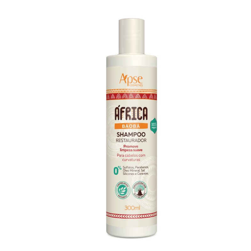 Shampoo África Baobá Restaurador 300 ml – Apice Cosmeticos