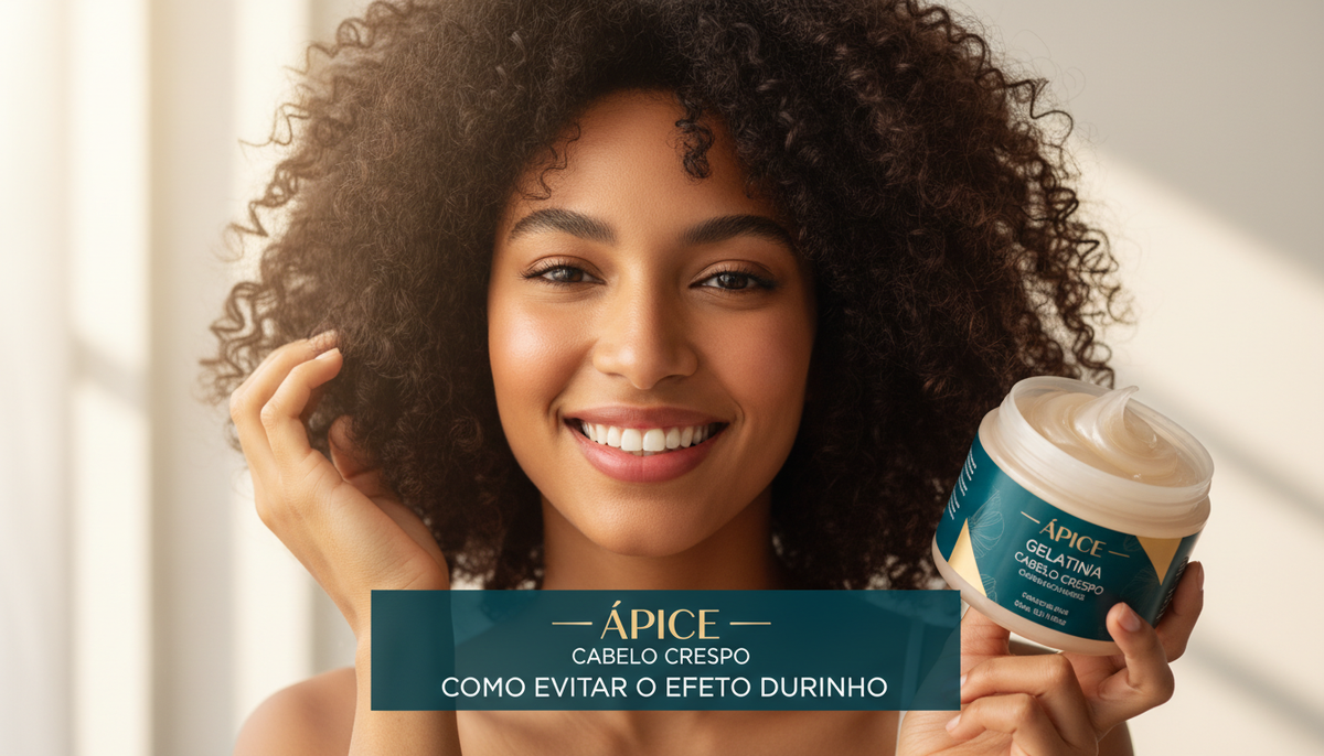 Gelatina cabelo crespo: como evitar o efeito durinho