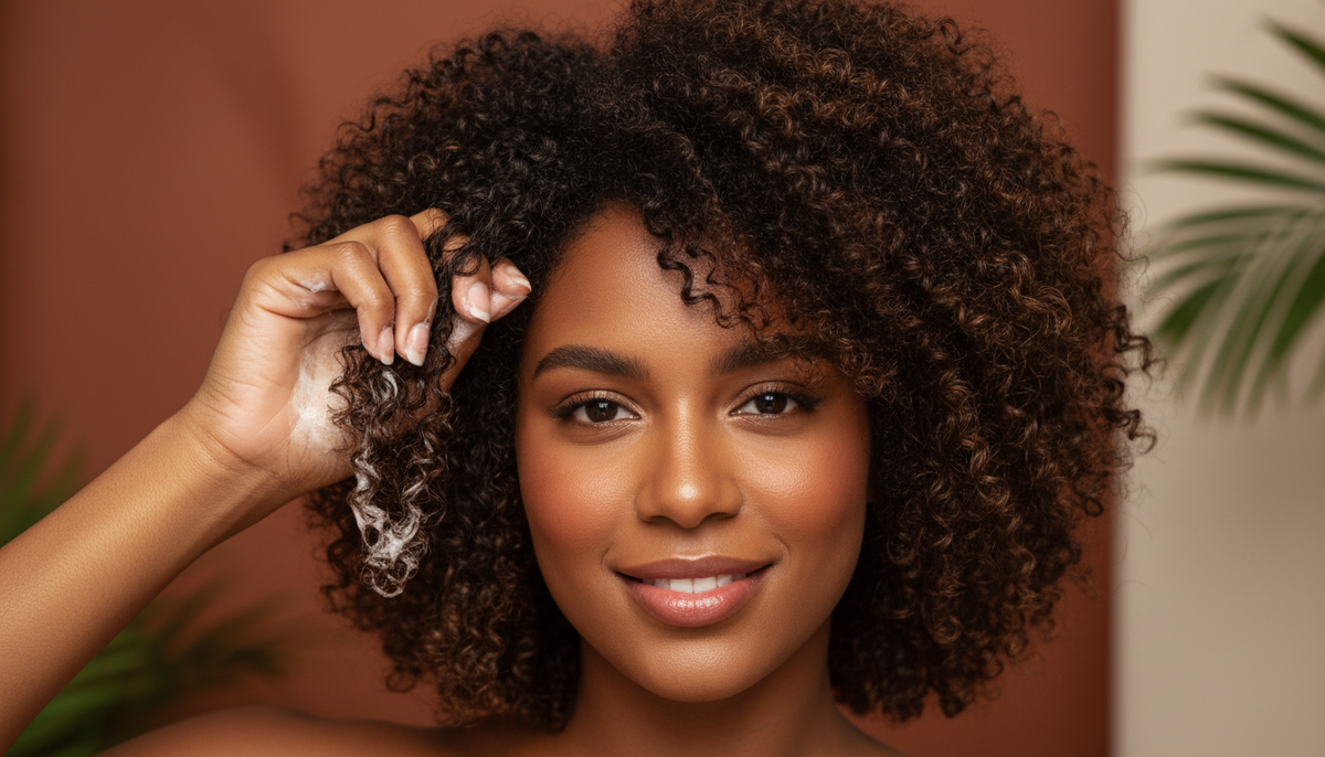 Como finalizar cabelo crespo: fitagem, scrunch e ativador