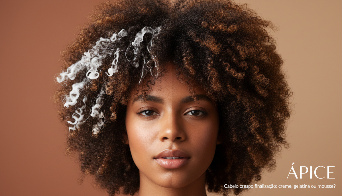 Cabelo crespo finalização: creme, gelatina ou mousse?