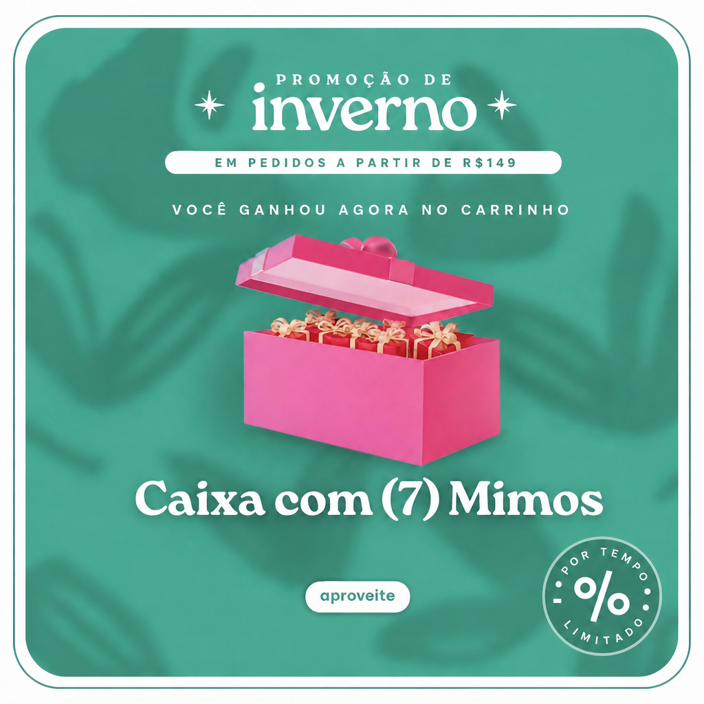 Welcome caixa 7 mimos