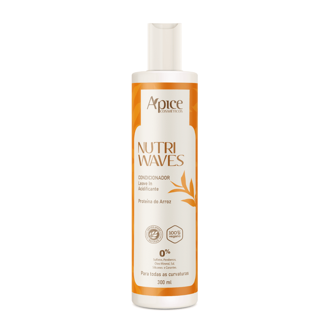 Condicionador Acidificante e Leave In Nutri Waves 300ML