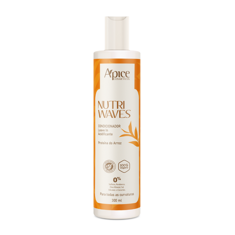 Condicionador Acidificante e Leave In Nutri Waves 300ML
