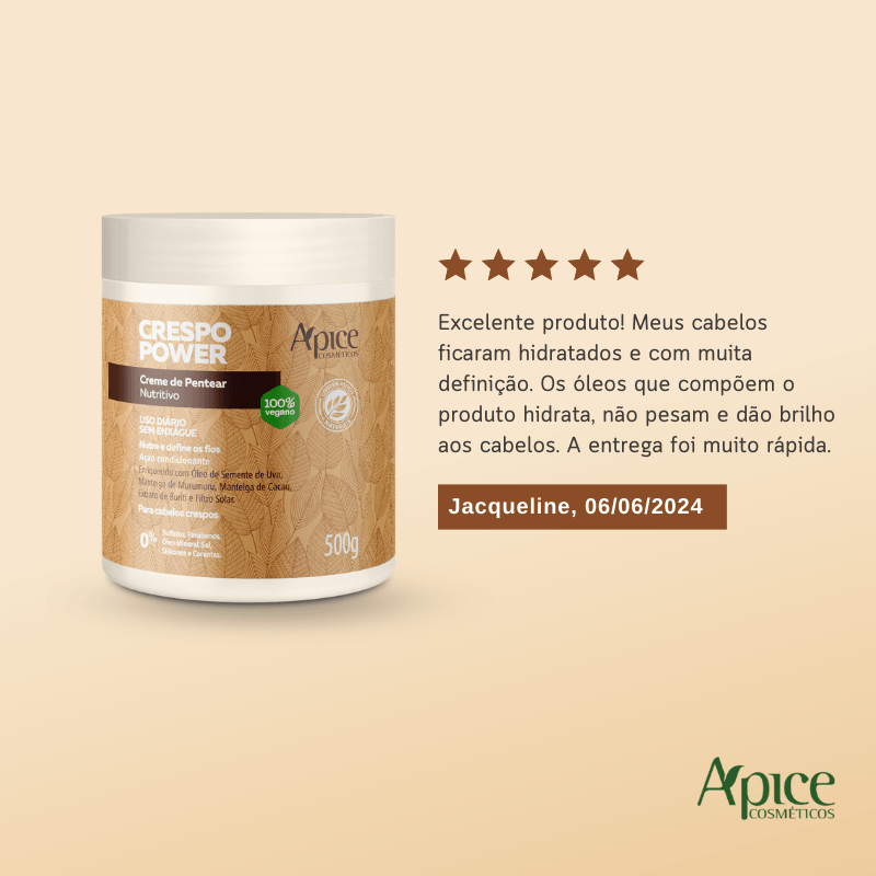 Kit Finalizadores Cachos e Crespo - Gelatina e Creme de Pentear (2 itens)