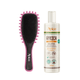 Kit Fitagem África - Escova Rosa e Gelatina