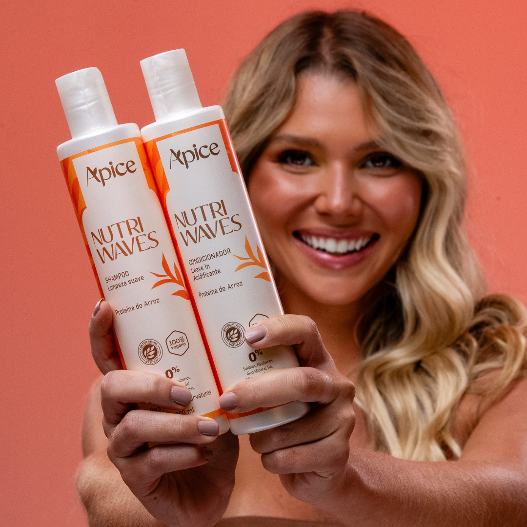 Kit Nutri Waves - Shampoo, Condicionador e Gelatina (3 itens)