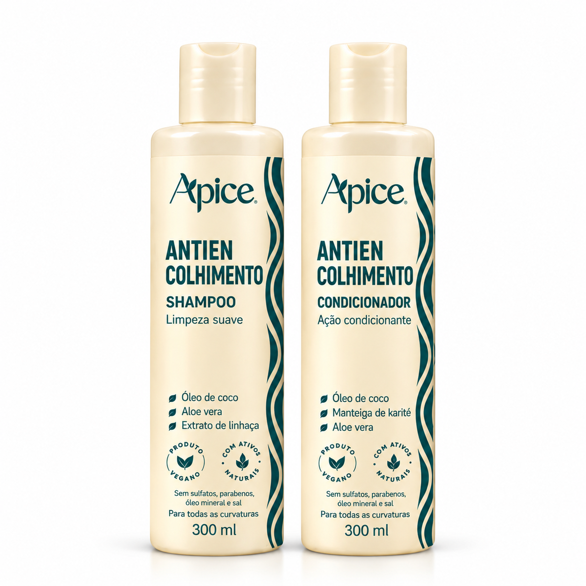 Antiencolhimento Shampoo e Condicionador
