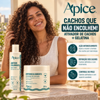 Antiencolhimento Ativador de Cachos + Gelatina