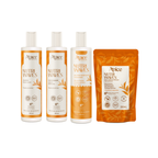 Kit Quarteto Onduladas - Shampoo 300ml, Condicionador Leave-In 300ml, Gelatina Acidificanet e300ml e Creme de Pentear Nutri Waves Refil 300g