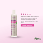 Kit Ativador e Modelador Cachos, Gelatina Ativadora Cachos e Perfume Crystal Romance (3 itens)