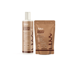 Kit Duplinha Crespo Power - Gelatina Umidificadora 300ml e Creme de Pentear Crespo Power Refil 300g