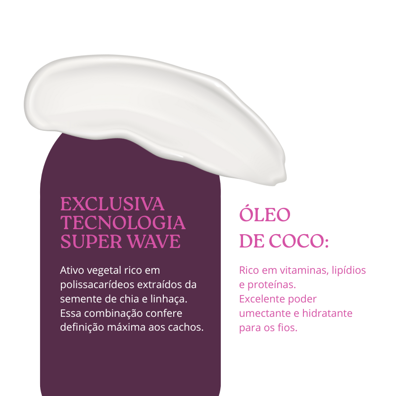 Kit Cachos Essence - Shampoo, Condicionador, Refil Ativador e Máscara (4 ITENS)