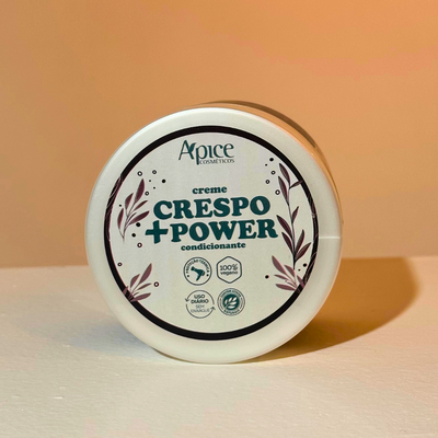 Creme de Pentear Crespo +Power 500g - No Poo / Low Poo - Ação Condicionante