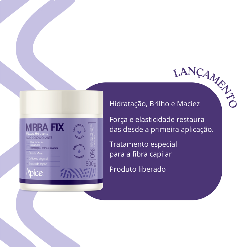 Máscara Hidratante Mirrafix 500g