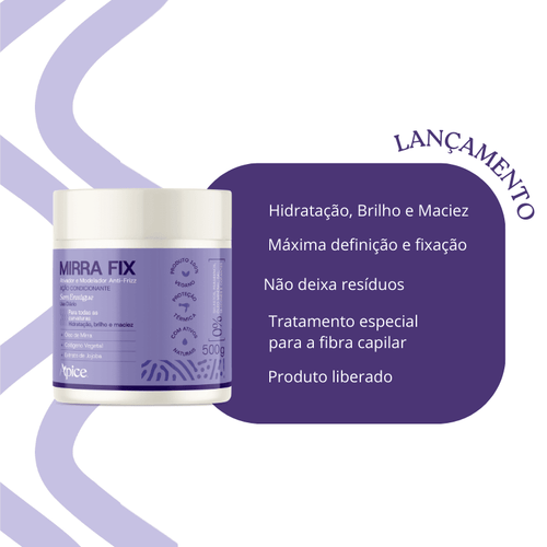 Kit LOC Mirra Fix - Acqua, Ativador e Óleo Mirrafix