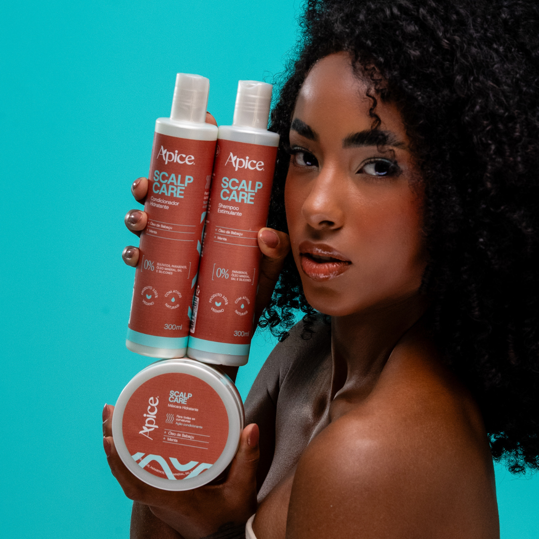 Kit Scalp Care - Shampoo, Condicionador, Máscara e Tônico (4 ITENS)