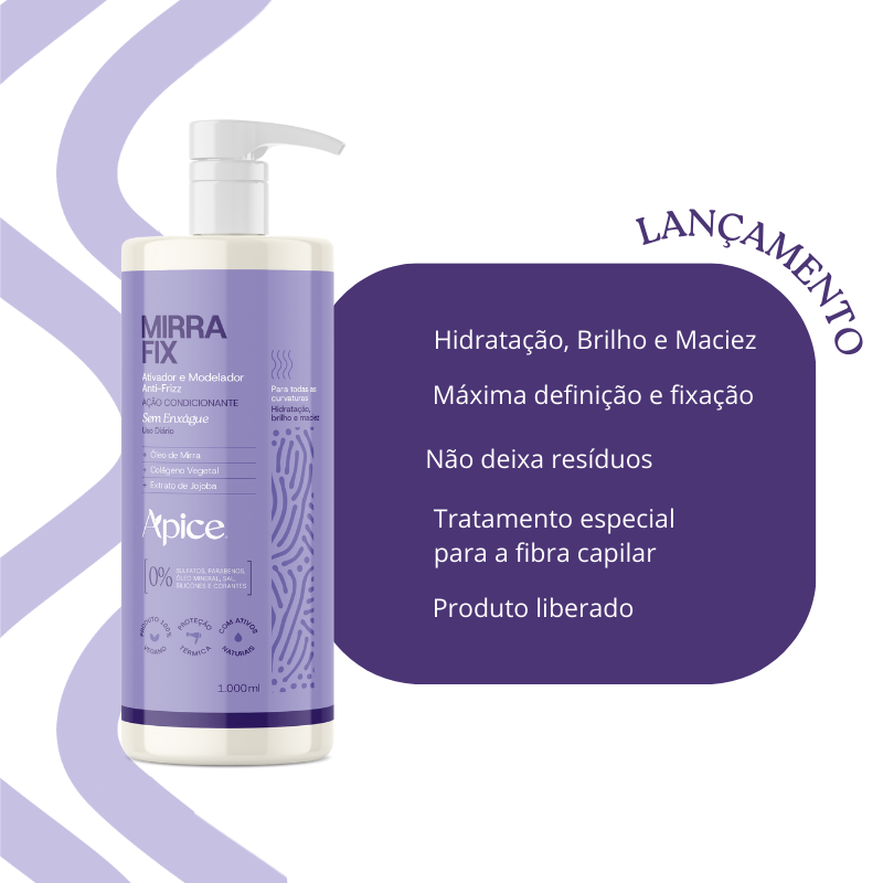 Ativador e Modelador Mirrafix 1000 ml