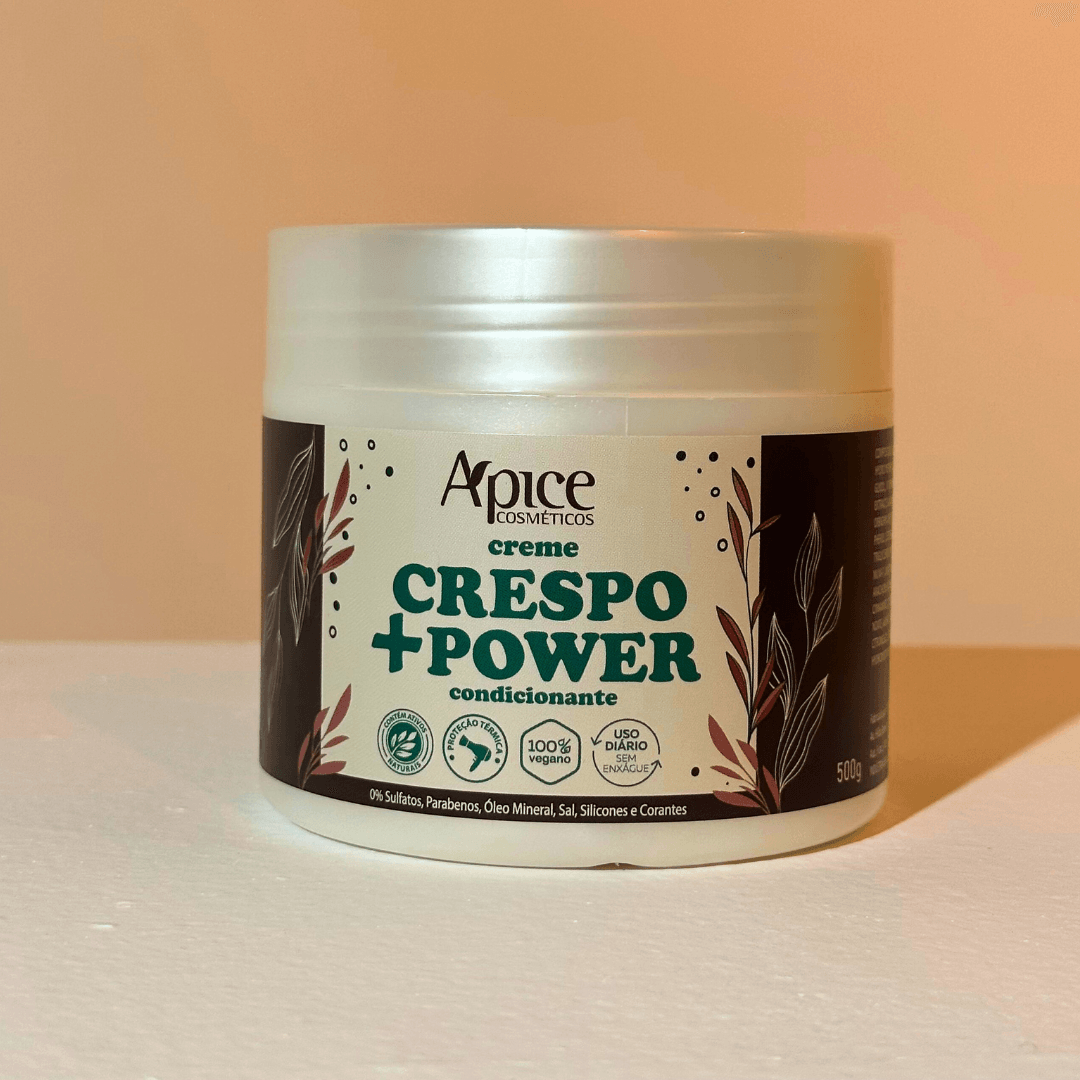 Kit Creme de Pentear Crespo + Power e Blend de óleos Amazônicos (2 itens)