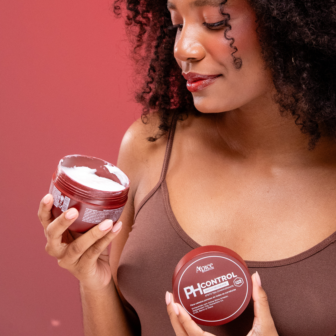 Tratamento Anti Porosidade PH CONTROL 280 gr - Máscara Acidificante Tratamento Condicionante