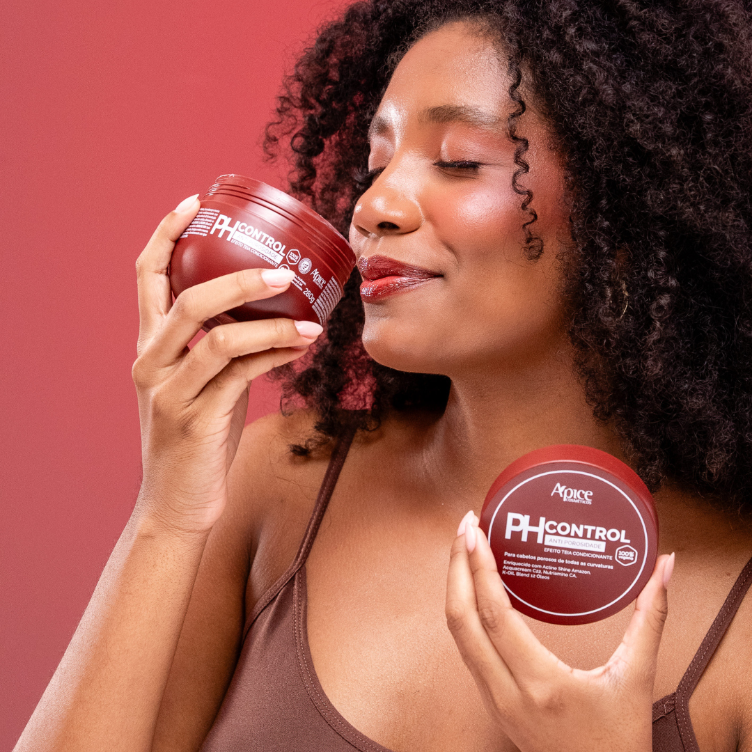 Tratamento Anti Porosidade PH CONTROL 280 gr - Máscara Acidificante Tratamento Condicionante