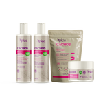 Kit Cachos - Shampoo, Condicionador, Máscara e Refil Ativador (4 ITENS)