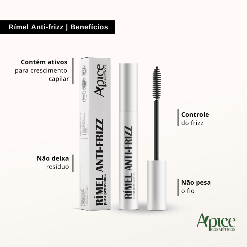 Kit Perfume Amber Shine, Rímel Anti-frizz e Acqua Cream (3 itens)