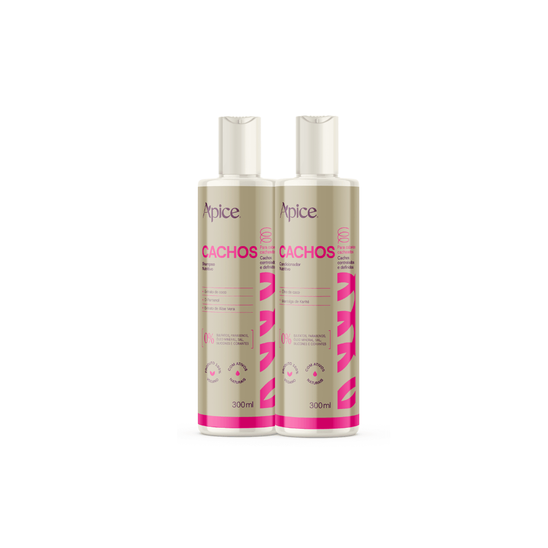 Kit Cachos Essence - Shampoo e Condicionador (2 ITENS) – Apice