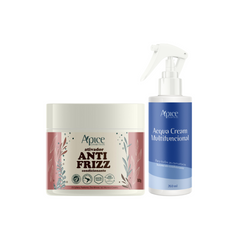 Kit Ativador Anti Frizz e Acqua Cream  (2 itens)